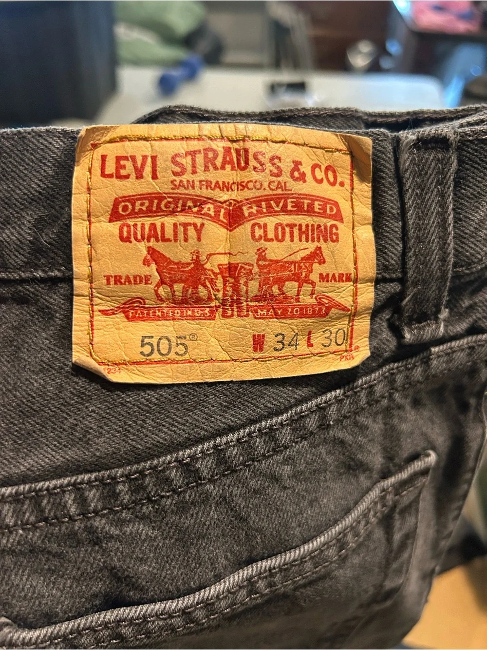 Levi's Men's Black Bootcut Jeans